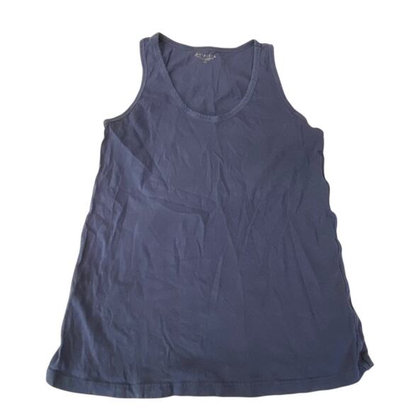 Athleta Blue ORGANIC Daily  Sleeveless Tank Top Size XS - Picture 3 of 9